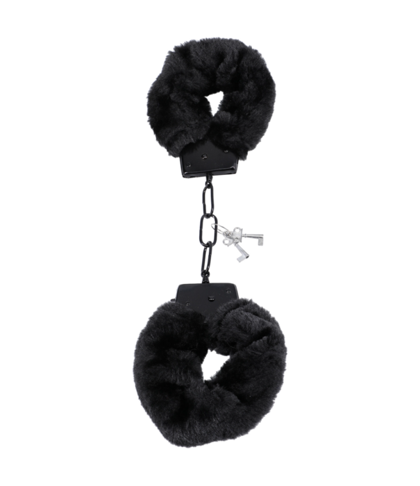 Doc Johnson Fluff Cuffs - Zwart