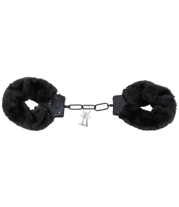 Doc Johnson Fluff Cuffs - Zwart