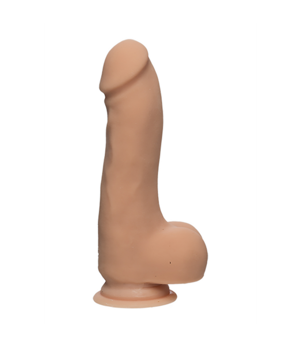 Doc Johnson Master D - Realistische FIRMSKYN Dildo met Ballen - 7 / 18 cm