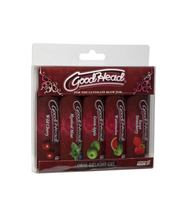 Doc Johnson Orale Delight Gel - Oral Sex Versterker - 5 Pak - 1 fl oz / 30 ml