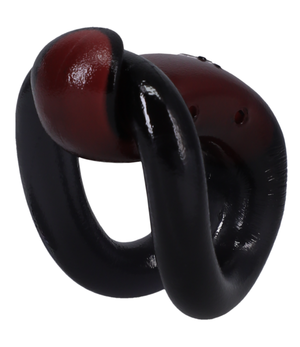 Doc Johnson Prestatie Ring - Zwart/Rood