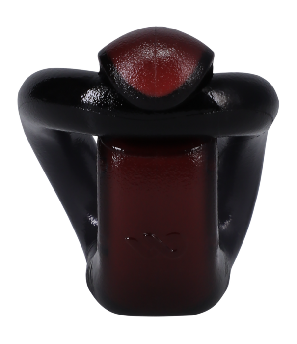 Doc Johnson Prestatie Ring - Zwart/Rood