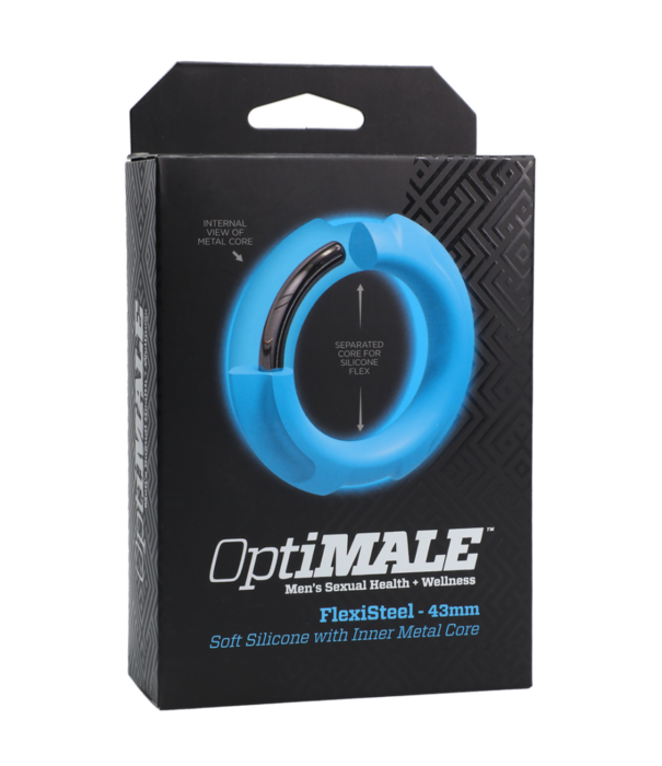 Doc Johnson Flexisteel - Siliconen Binnenmetaalkern - 43 mm