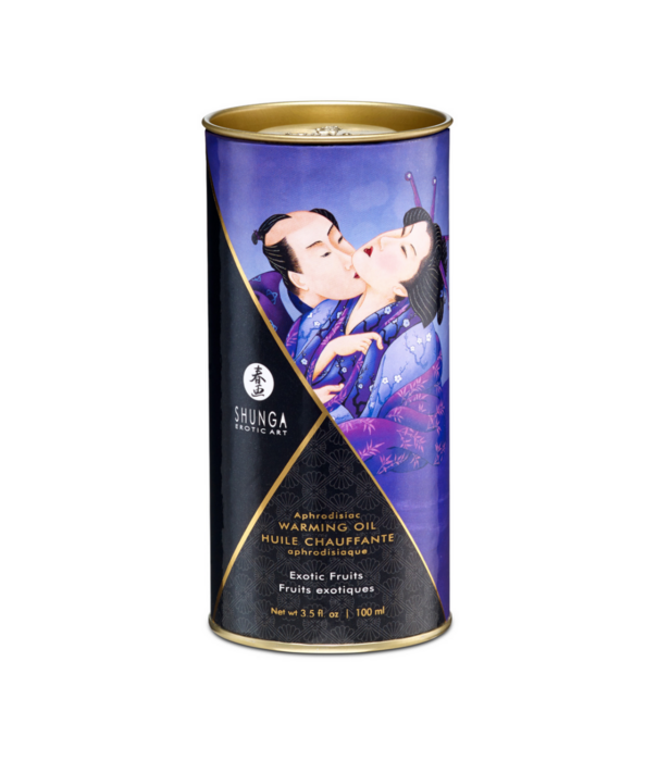 Shunga Aphrodisia Olie - Exotische Vruchten - 3,5 fl oz / 100 ml