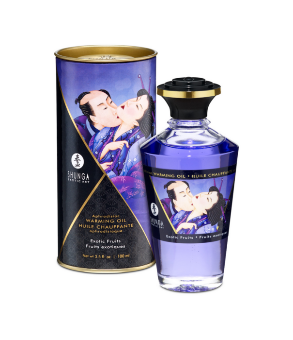 Shunga Aphrodisia Olie - Exotische Vruchten - 3,5 fl oz / 100 ml