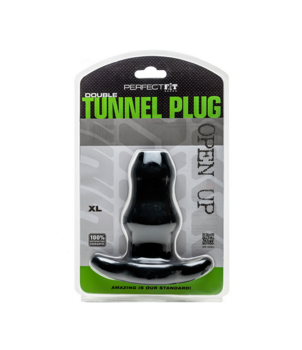 PerfectFitBrand Dubbele Tunnel Plug - Holle Butt Plug - XL