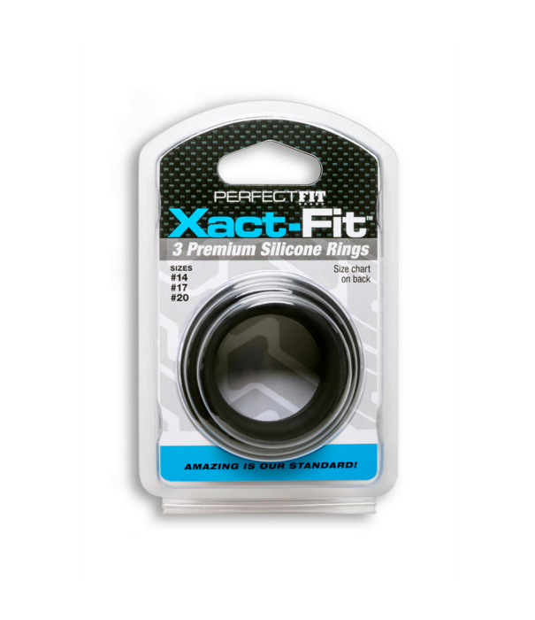 PerfectFitBrand Xact-Fit Kit - Cockring Set - S/M/L
