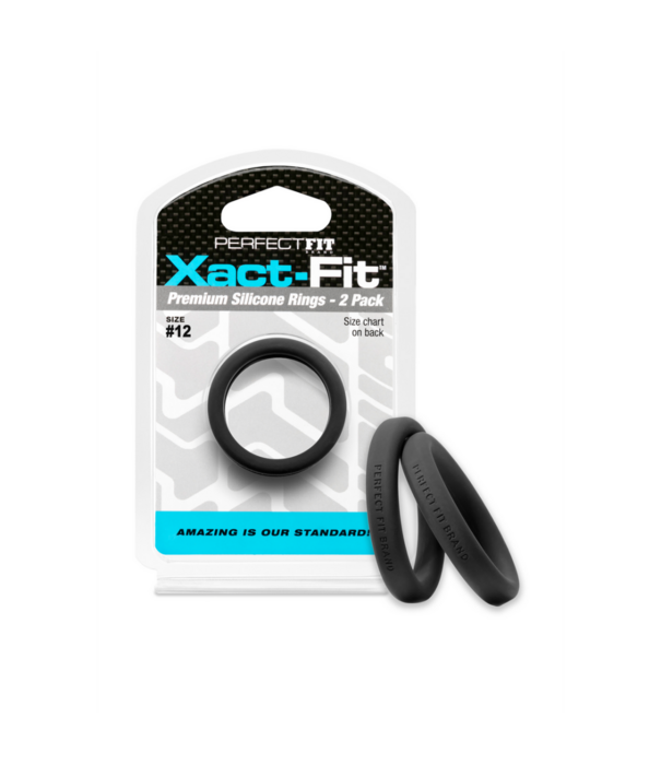 PerfectFitBrand #12 Xact-Fit - Cockring 2-Pack