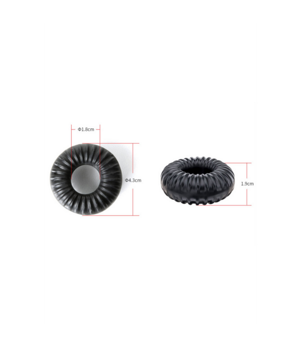 PerfectFitBrand Geribbelde Ring - Cockring