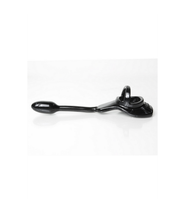 PerfectFitBrand Armor Tug Lock - Cockring met Ball Strap en Butt Plug - Klein