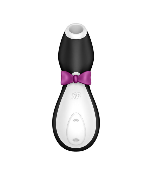 Satisfyer Pinguïn - Air Pulse Stimulator - Zwart/Wit