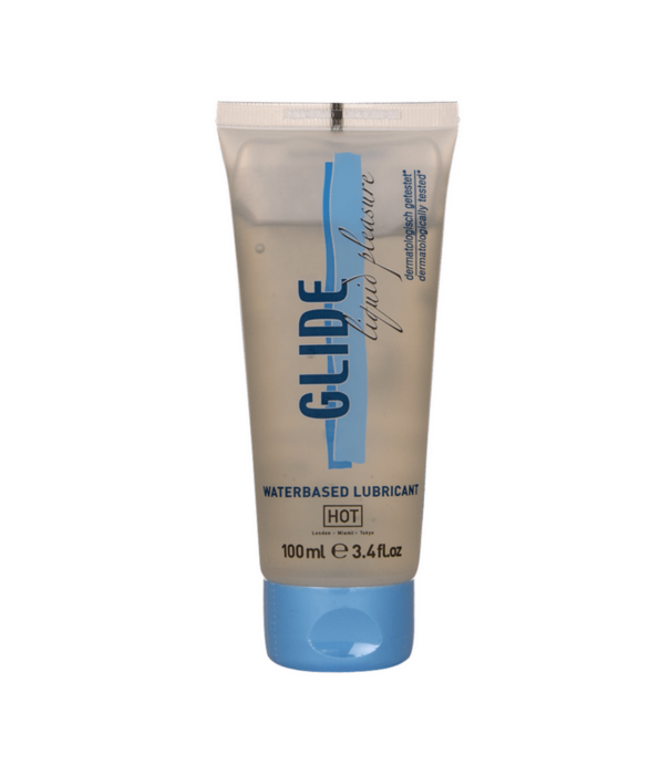 HOT Glide Liquid Pleasure - Waterbased Lubricant - 3 fl oz / 100 ml