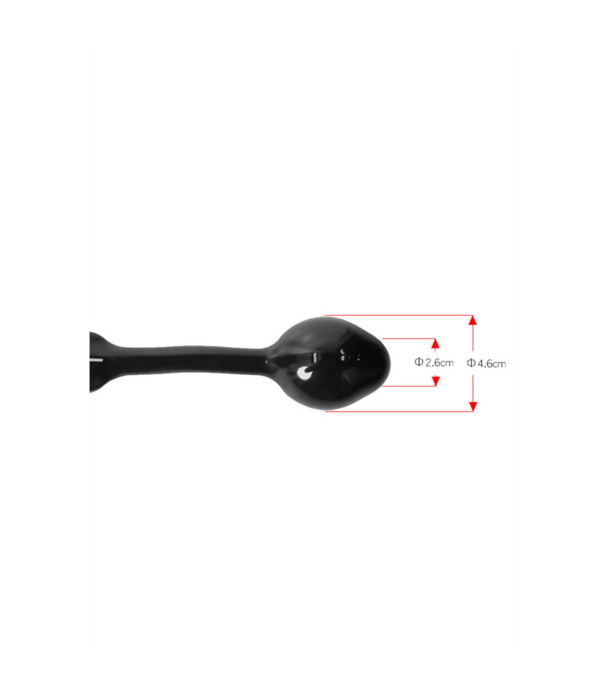 PerfectFitBrand Armor Tug Lock - Cockring met Ball Strap en Butt Plug - Medium