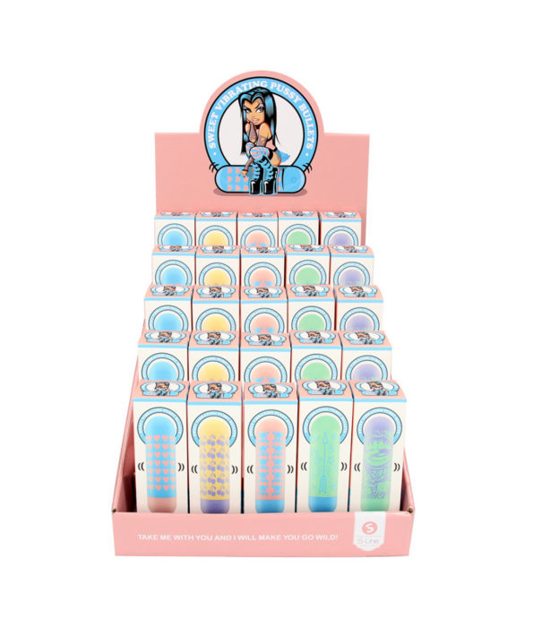 S-Line by Shots Zoete Vibrerende Kogels - Display Gevuld met 25 Stuks