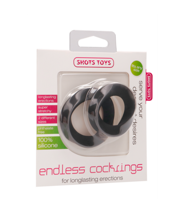 Shots Toys by Shots Eindeloze Cockring - Groot  Medium