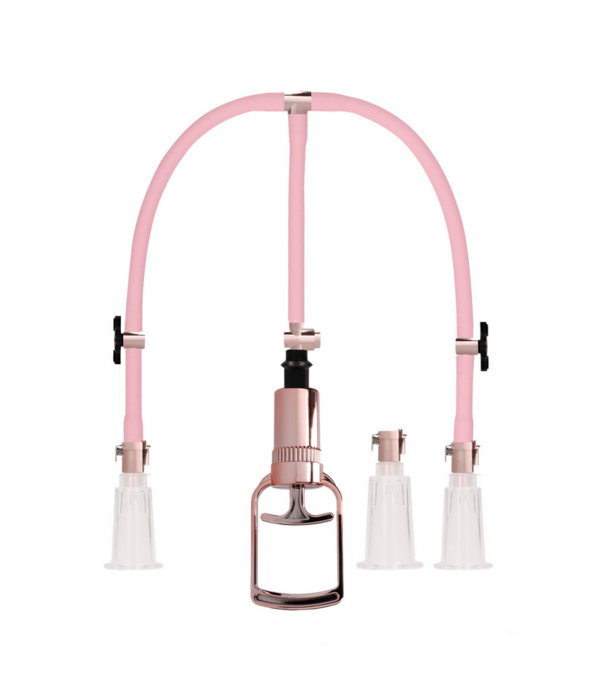 Pumped by Shots Clitorale  Tepelpomp Set Medium - Medium