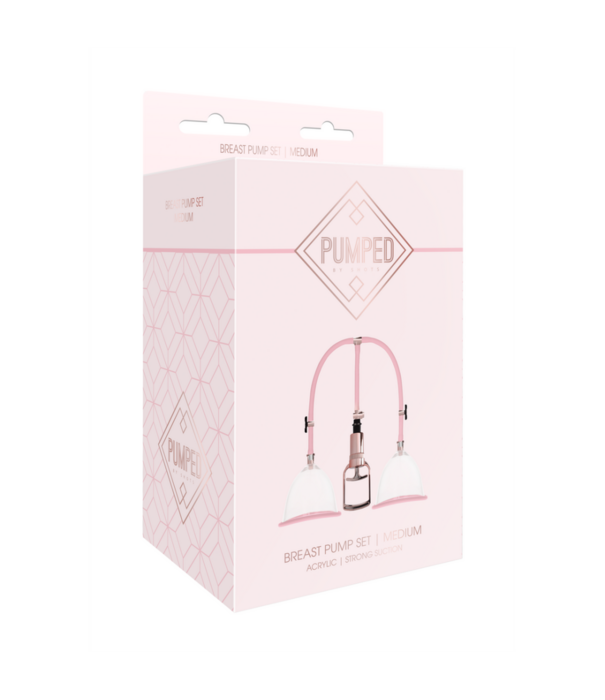 Pumped by Shots Borstkolf Set - Medium