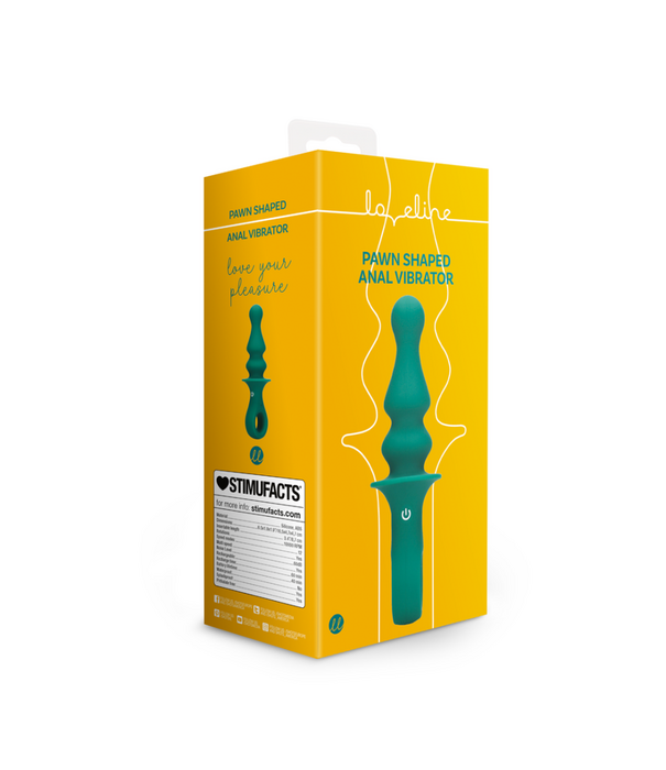 Loveline by Shots Pawn Vormige Anale Vibrator - Pauwenveer