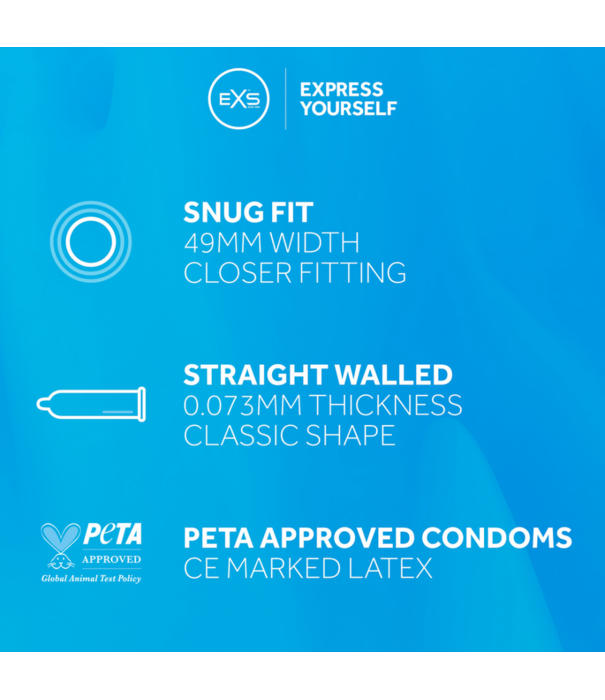 EXS EXS Snug Fit - Condoms - 144 Stuks