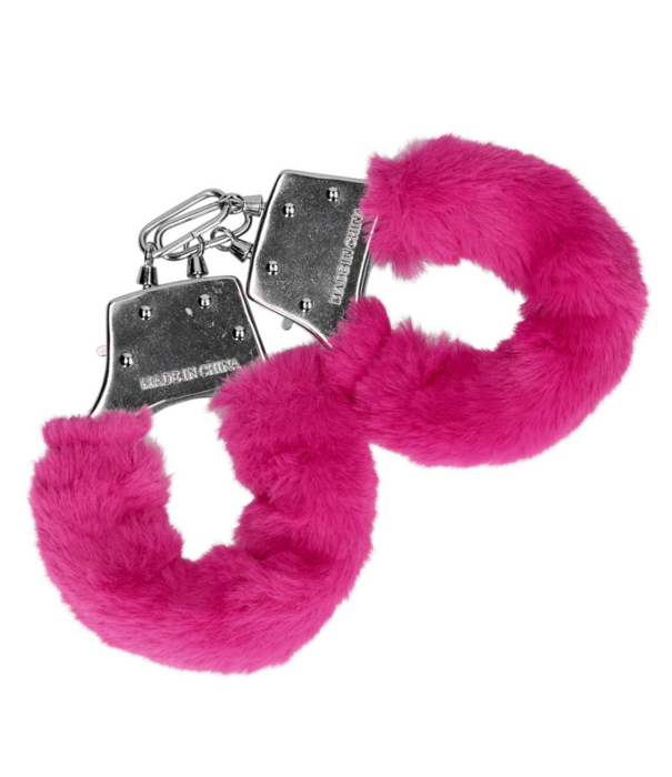 Ouch! by Shots Pluche Metalen Handboeien - Roze