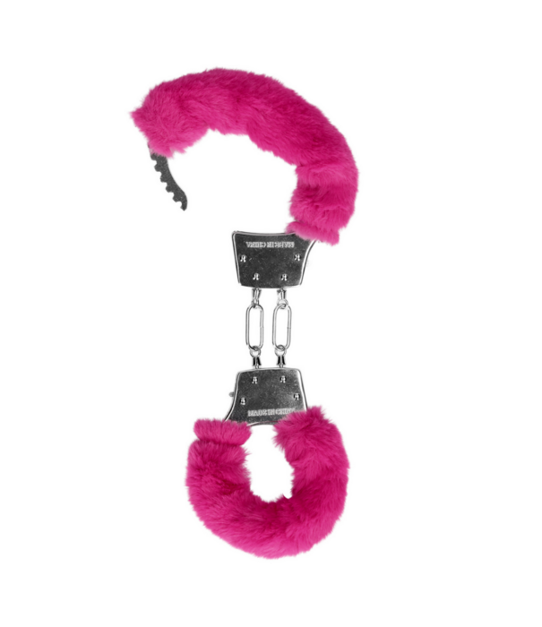 Ouch! by Shots Pluche Metalen Handboeien - Roze