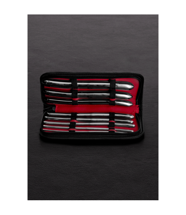 Steel by Shots Hegar Sound Dubbele Eind Dilatator - 8 Stuks