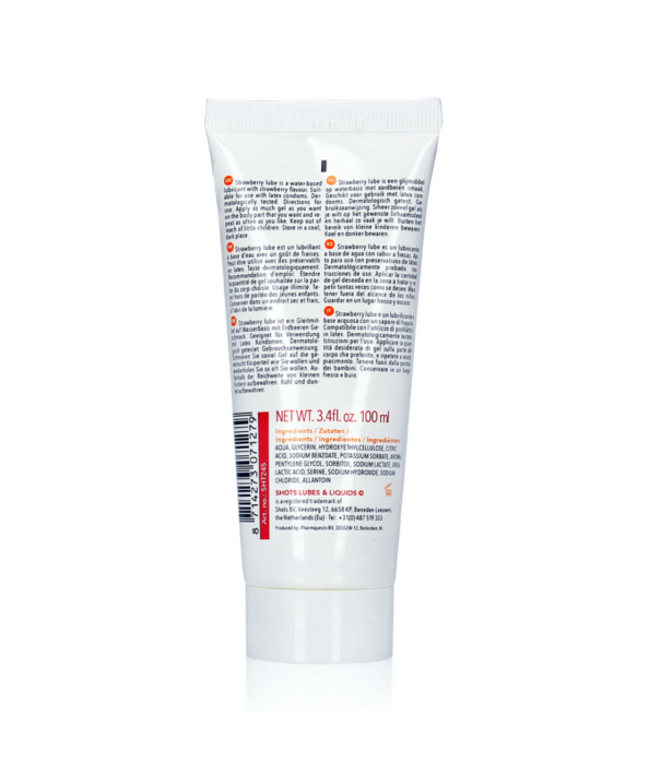 Shots Lubes  Liquids by Shots Smeermiddel - Aardbei - 3 fl oz / 100 ml