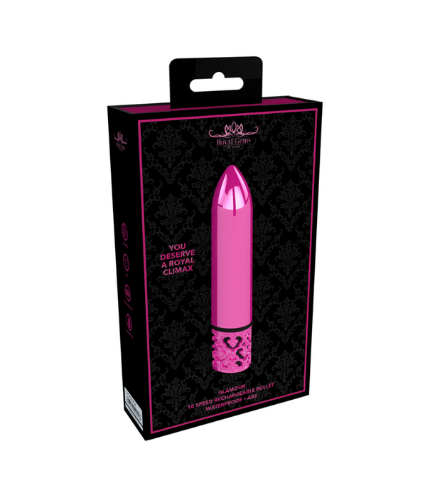 Royal Gems by Shots Glamor - Krachtige Oplaadbare Bullet Vibrator