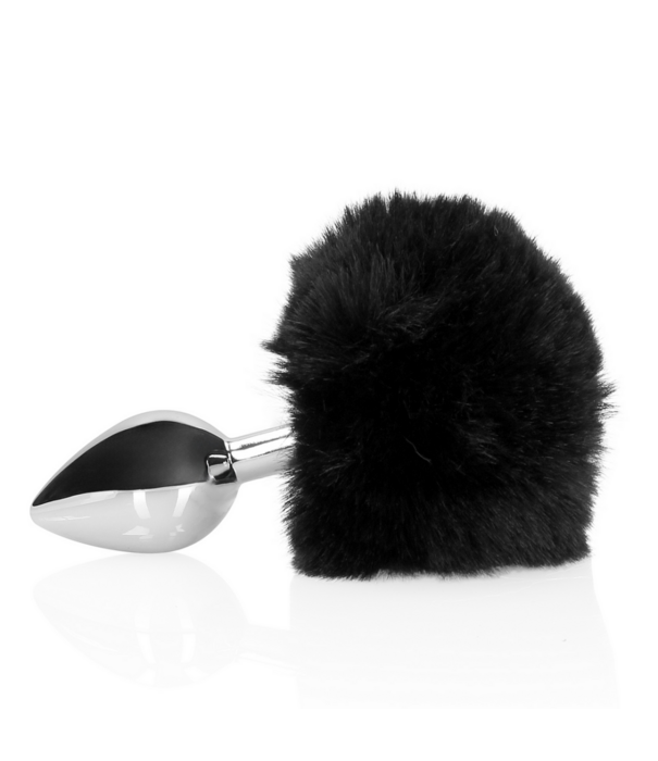 Ouch! by Shots Konijnenstaart met metalen buttplug