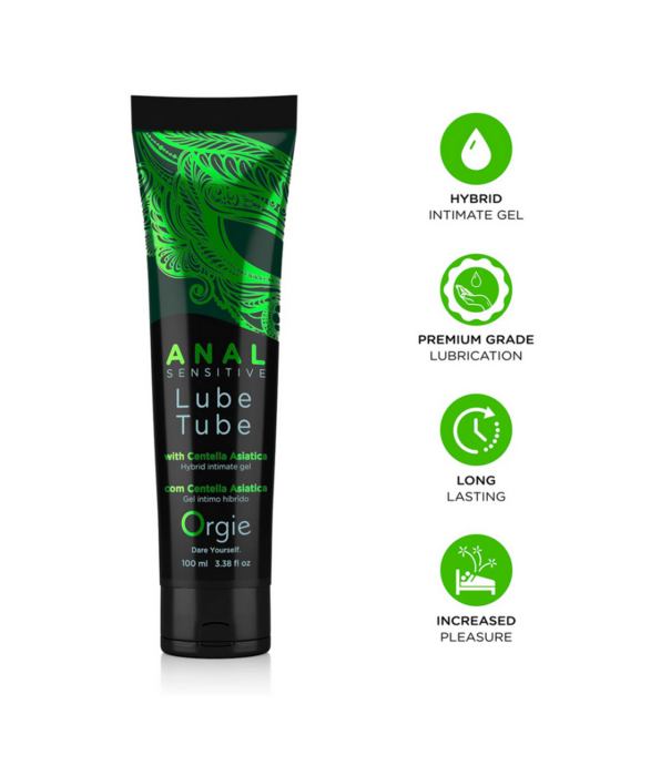 Orgie Lube Tube Anal Sensitive - Anal Glijmiddel - 3 fl oz / 100 ml