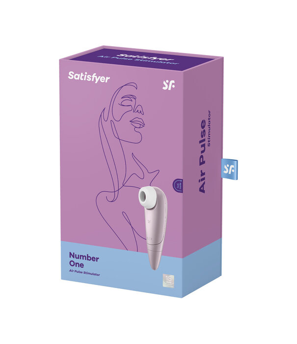 Satisfyer Nummer 1 - Air Pulse Stimulator - Lichtgoud