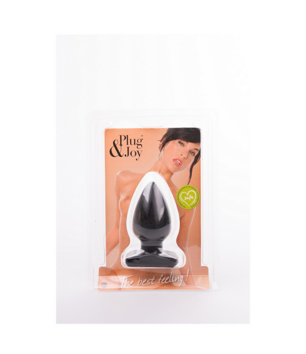 All Black Buttplug en Joy - M - Zwart