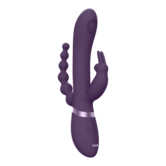 Rini - Pulse Wave  Vibrating Double Penetration Rabbit - Paars