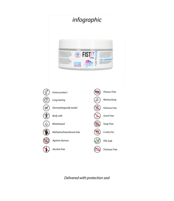 Fist It by Shots Hybride Lube - 10.1 fl oz / 300 ml