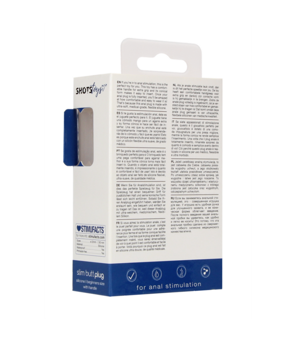 Shots Toys by Shots Slanke Beginner Butt Plug