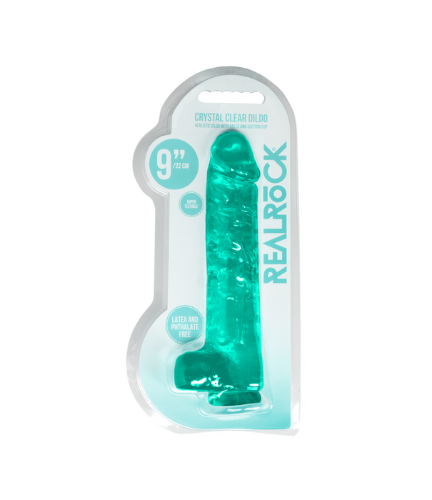 RealRock by Shots Realistisch Dildo met Ballen - 9 / 22 cm