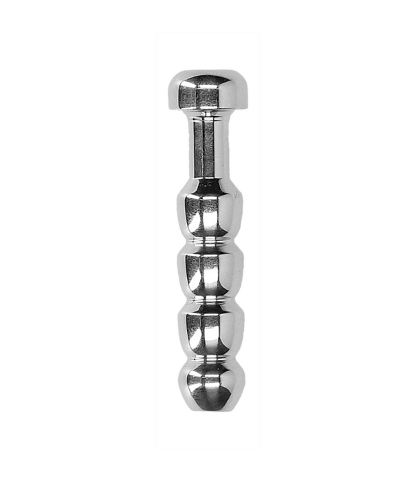 Ouch! by Shots Geribbelde Holle Penisplug - 0,4 / 10 mm