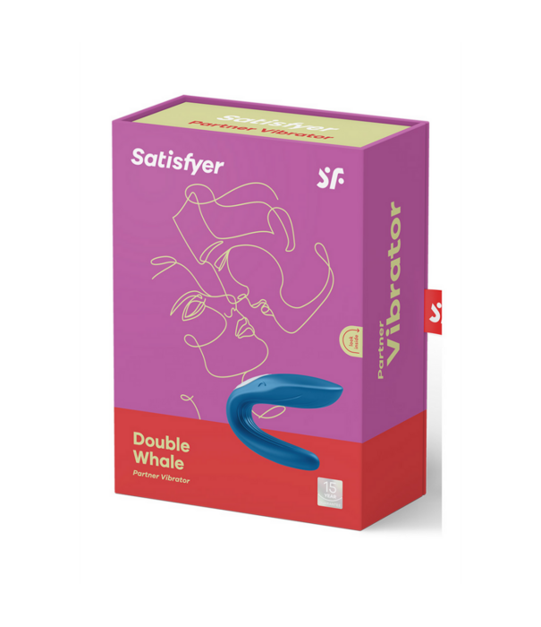 Satisfyer Double Wand-er Wand - Massage Wand en Vibrator - Blauw