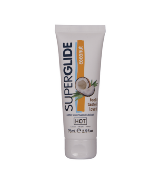 Superglide Eetbaar Waterbasis Glijmiddel - 3 fl oz / 75 ml