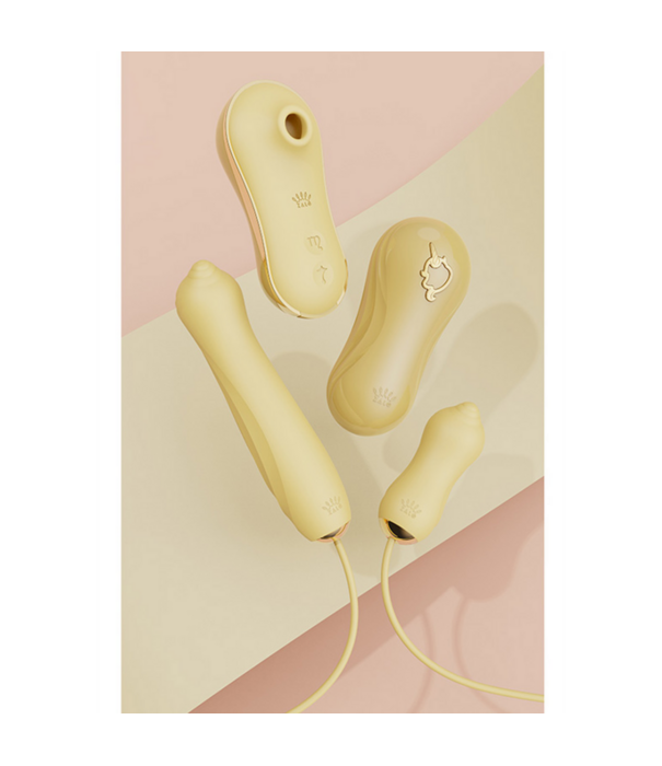 Zalo Zuigvibrator met Pomp en Verschillende Opzetstukken