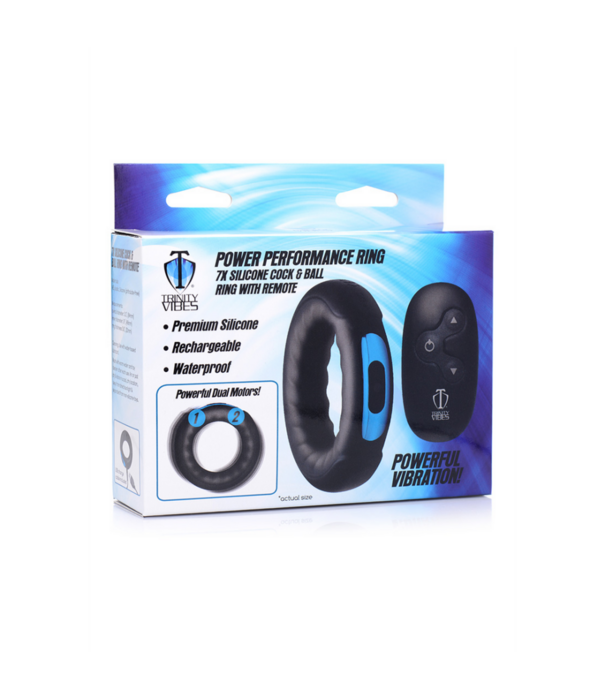 Siliconen Cockring met Afstandsbediening