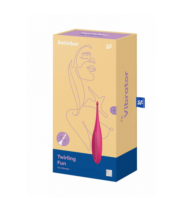 Satisfyer Draaiend Plezier - Tip Vibrator - Magenta