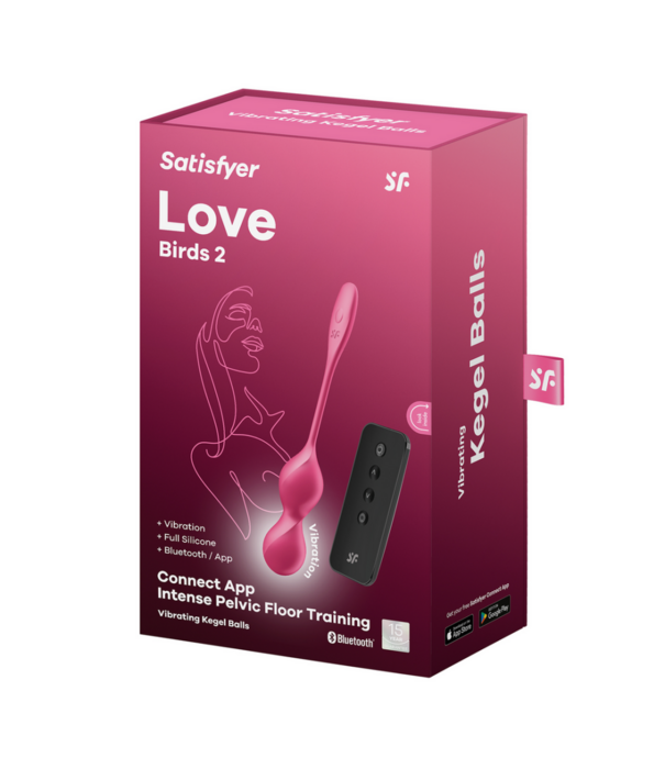 Satisfyer Love Birds 2 - Kegel Oefeningen en G-spot Stimulatie - Roze