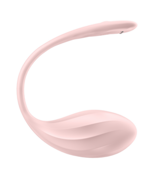 Ribbed Petal Connect App - Draagbare Koppel Vibrator - Roze