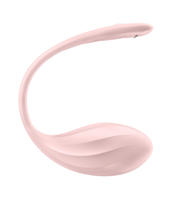 Satisfyer Ribbed Petal Connect App - Draagbare Koppel Vibrator - Roze