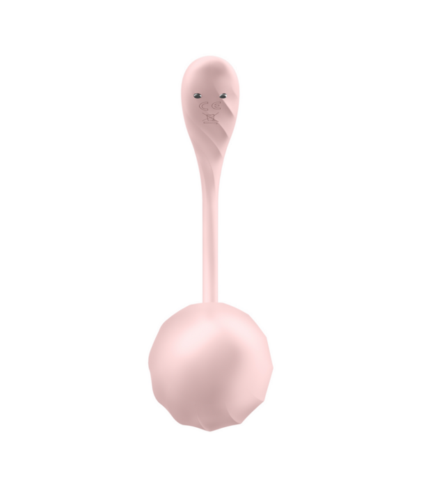 Satisfyer Ribbed Petal Connect App - Draagbare Koppel Vibrator - Roze