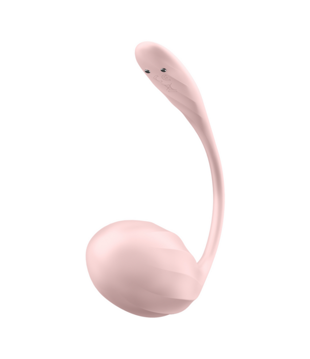 Satisfyer Ribbed Petal Connect App - Draagbare Koppel Vibrator - Roze