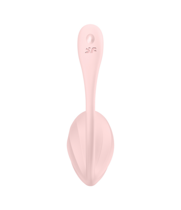 Satisfyer Ribbed Petal Connect App - Draagbare Koppel Vibrator - Roze