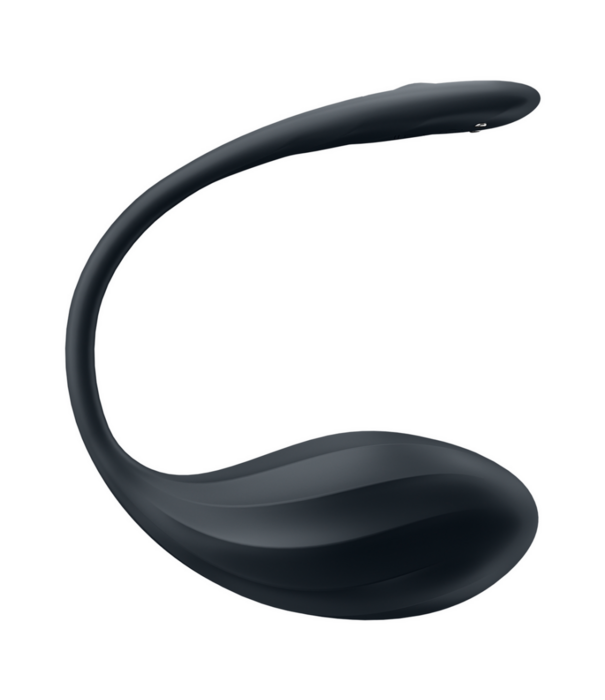 Satisfyer Ribbed Petal Connect App - Draagbare Koppel Vibrator - Zwart