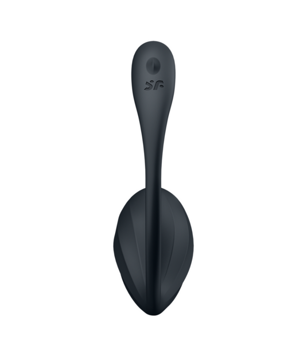 Satisfyer Ribbed Petal Connect App - Draagbare Koppel Vibrator - Zwart